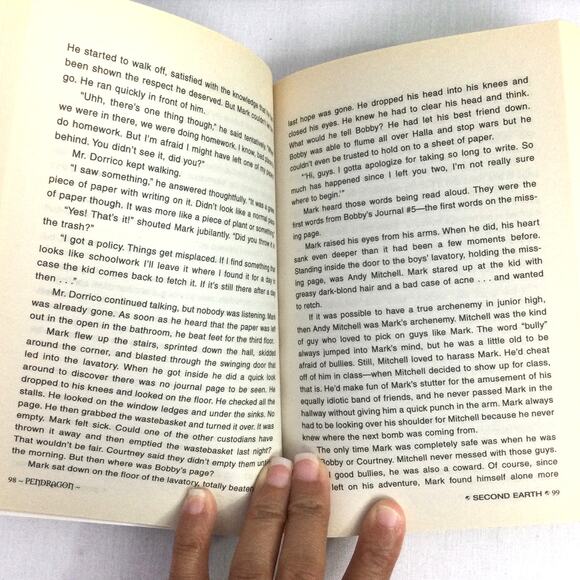 Pendragon Series By D.J. MacHale 2003 Four Book Bundle The Lost City of Faar - Picture 8 of 16